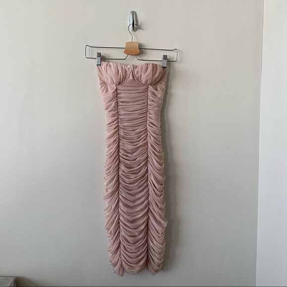 Aritzia-Ten By Babaton Luxor Strapless Dress - Picture 3 of 13